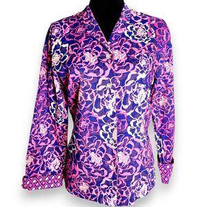 Vera Bradley 2-pc Long Sleeved Floral 100% Cotton Pyjama Set